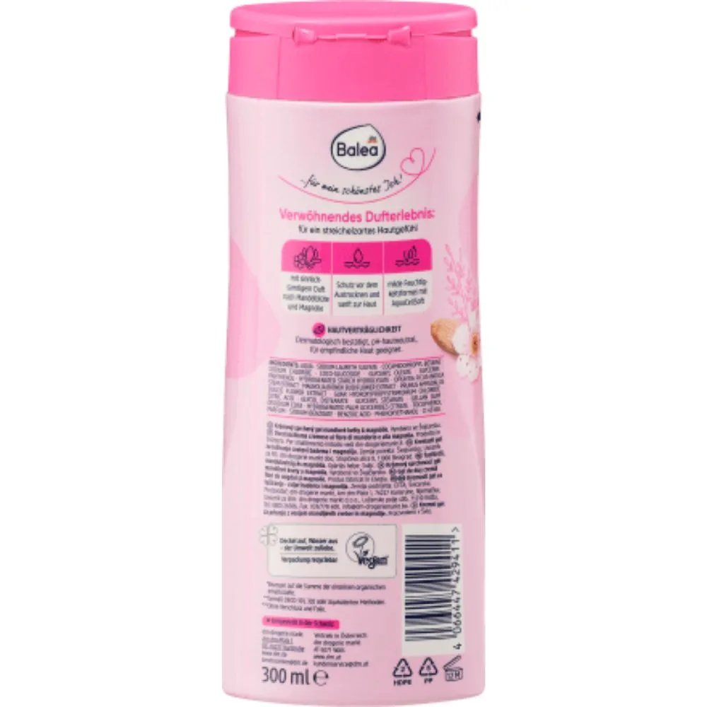 Crème de douche fleur d'amandier et magnolia, 300 ml – Image 3