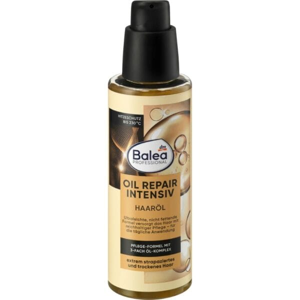 Huile capillaire réparatrice d'huile intensive, 100 ml