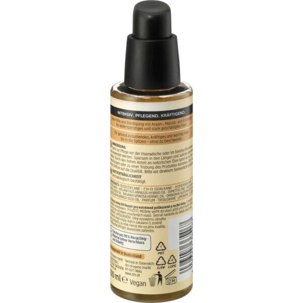 Huile capillaire réparatrice d'huile intensive, 100 ml – Image 2