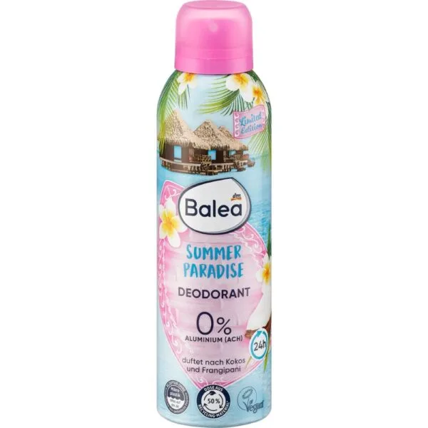 Spray déodorant paradis d'été, 200 ml
