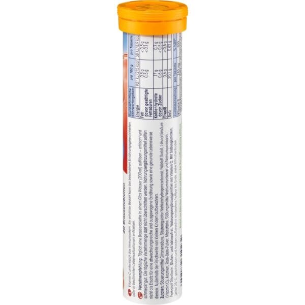 Comprimés effervescents de vitamine C, 20 pièces, 82 g – Image 4
