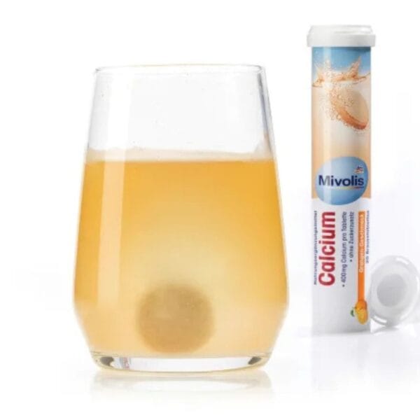 Comprimés effervescents de calcium 20 pièces, 82 g – Image 4