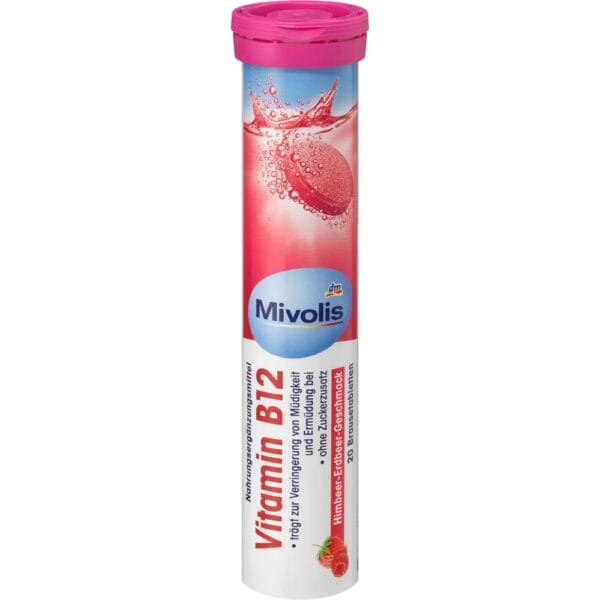 Comprimés effervescents de vitamine B12, 20 pièces, 82 g