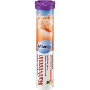 Comprimés effervescents multivitaminés, 20 pc, 82 g