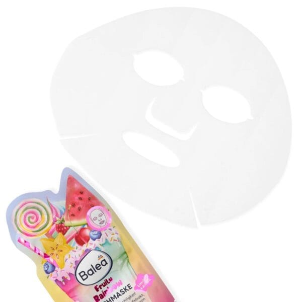 Masque en feuille Fruity Rainbow, 1 pc – Image 3