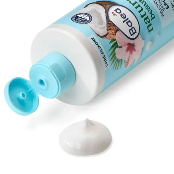Après-shampooing Natural Beauty, extrait d'hibiscus biologique et lait de coco, 350 ml – Image 2