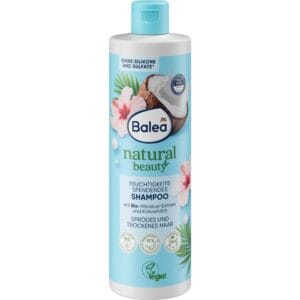 Shampoing à l'extrait d'hibiscus biologique et au lait de coco, beauté naturelle, 400 ml