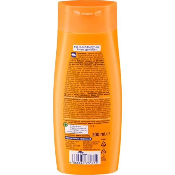 Sundance - Lait solaire corps et visage SPF 50 – Image 3