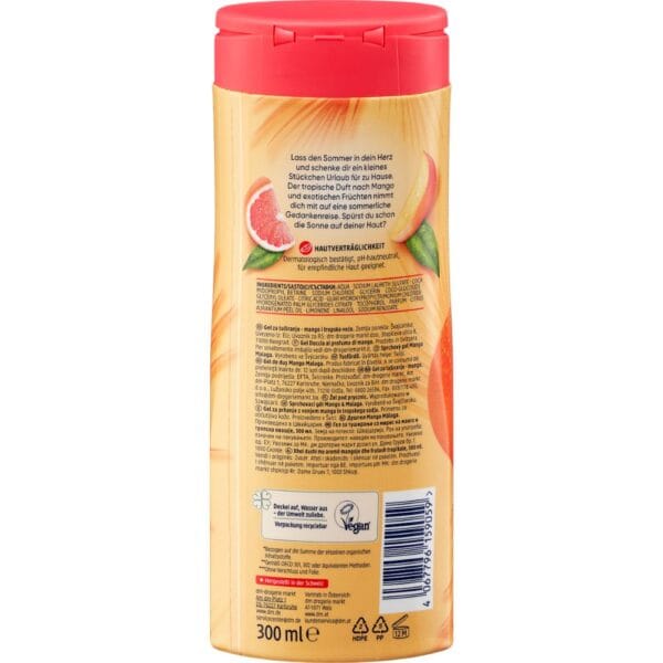 Gel douche Balea Mango Malaga – Parfum mangue exotique – Image 3