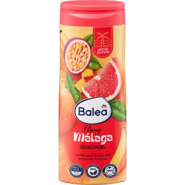 Gel douche Balea Mango Malaga – Parfum mangue exotique