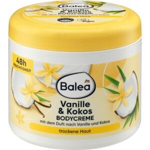 Crème pour le corps Balea Vanille & Coco