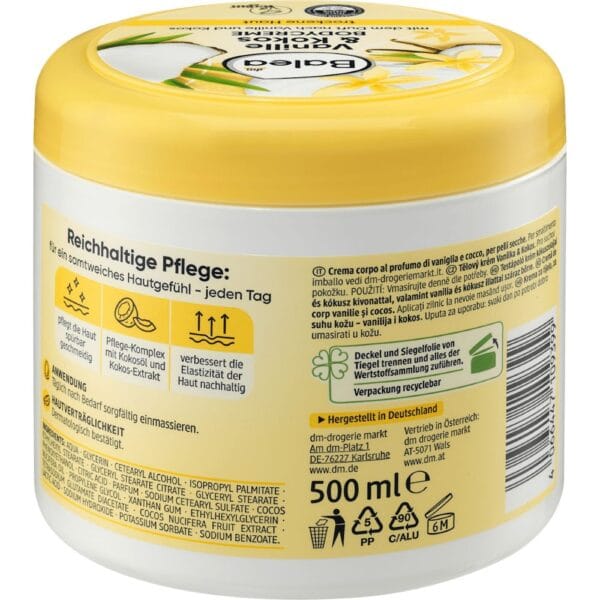 Crème pour le corps Balea Vanille & Coco – Image 3