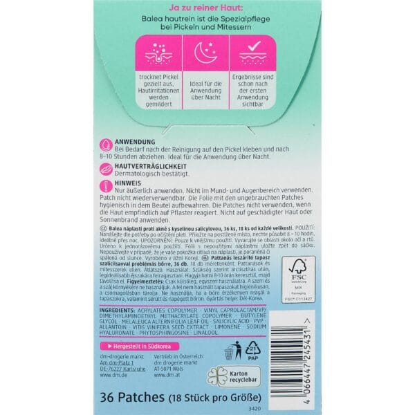 Patches anti‑boutons Balea Hautrein – Image 3