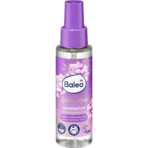 Parfum capillaire Balea Golden Moon – spray cheveux vegan